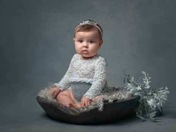 Silver sitter and older babies photography